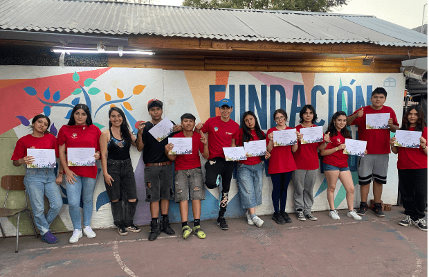 Formación juvenil 2 Fundación Raimapu