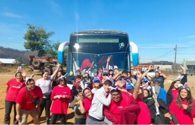 Equipo de voluntarios 7 Fundación Raimapu